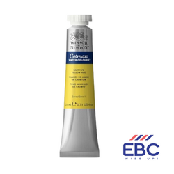 WINSOR AND NEWTON-COTMAN WATER COLOUR-CADMIUM YELLOW PALE HUG-21ML